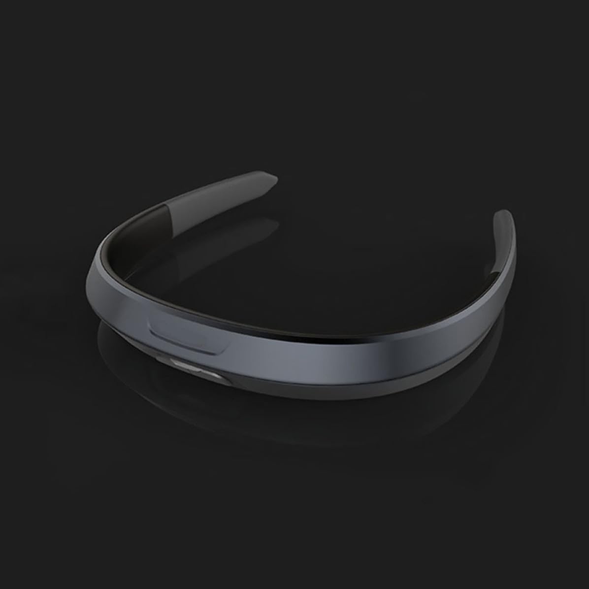 Appareil de Massage Portable Noir en Abs Design Ergonomique pour Soulager les Maux de Tête et Favoriser la Relaxation du Sommeil