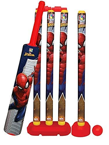 VISIONARY Plastic Cricket Set with Stump,Ball and Bat Kit 4 Wicket Cricket Set (Spider (4)) (B0CSSRTFB5) Amazon Price History, Amazon Price Tracker