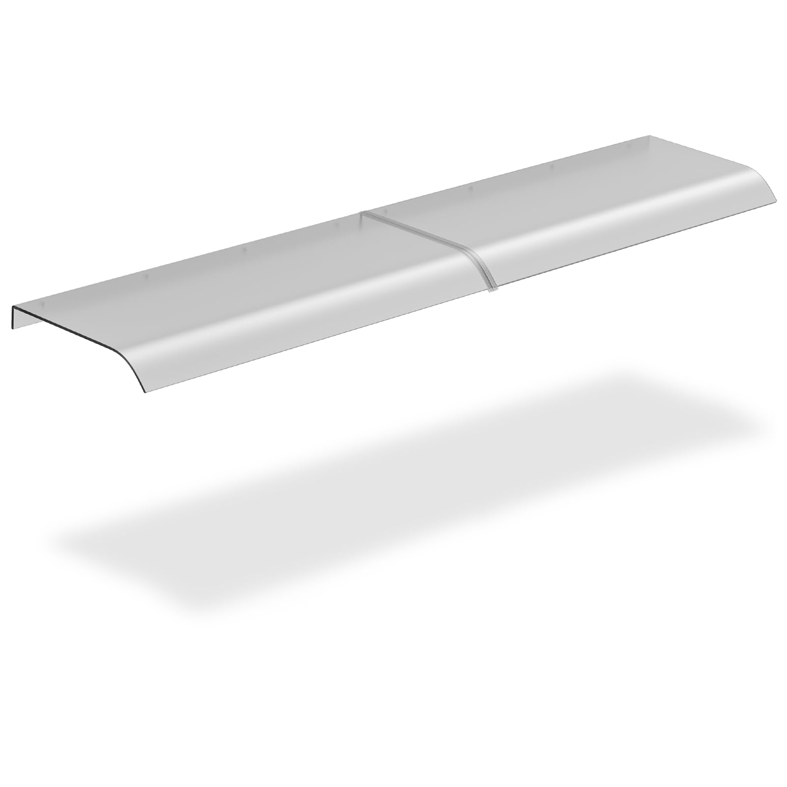 DKIEI Outdoor Rain Canopy, Frosted Door Canopy, Waterproof Front Door Canopy, Porch Canopy Awning for Window, Patio, Roof Cover, UV Protection, 40 x 200cm