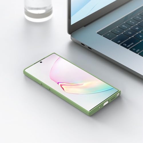 Image of for Samsung Galaxy Note 10 Plus Case Green, Scratch Resistant with Soft Touch, Slim Thin Phone Cover for Samsung Galaxy Note 10 Plus