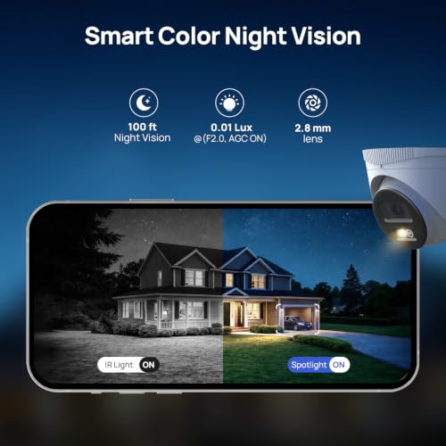 ANNKE 8CH 5MP PoE Security Camera System, 1TB HDD, 4pcs 3K Outdoor IP Cams by ANNKE - Used condition - Image 2