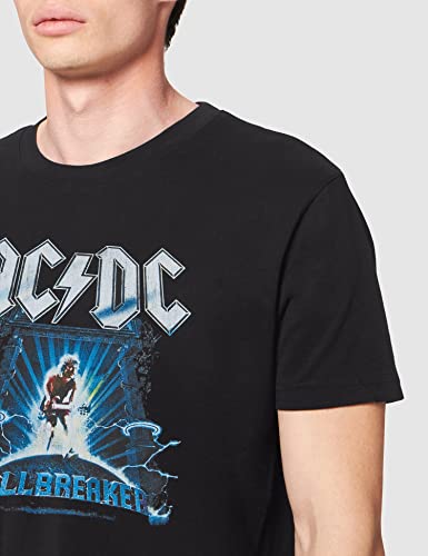 MERCHCODE ACDC Ballbreaker Tee T-Shirt Homme - Les Beatles, Paul McCartney, John Lennon, RIngo Starr, George Harrison MERCHCODE ACDC Ballbreaker Tee T-Shirt Homme – Image 5