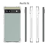 Totill Case for Google Pixel 7A, Crystal Clear [Anti-Yellowing] Anti-Shock Anti-Slip Anti-Scratch Silicone Phone Case, Smartphone Cover for Google Pixel 7A Funda Coque - Transparent - Image 3