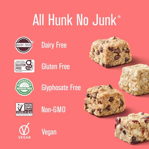 Heavenly Hunks Variety Pack 6oz Bags (4 Pack) - Oatmeal Chocolate Chip, Peanut Butter Chocolate, Cranberry White Chip & Oatmeal White Chip Cookies