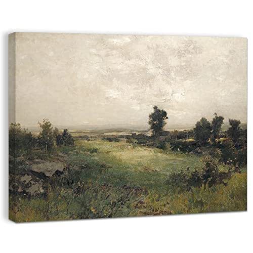 YUMKNOW Vintage Prints on Canvas Wall Art 11x14 Ready to Hang French Country