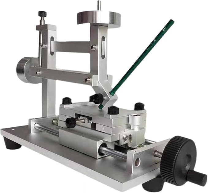 Pencil Hardness Tester for Coating Scratch Resistance Testing - Manual Hand-Cranked Device for Accurate Hardness Measurement