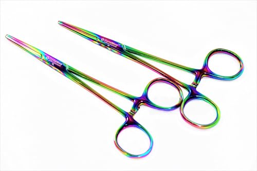 2PCS GERMAN HEMOSTAT FORCEPS 5