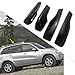 UYUYU 4pcs Black Roof Rack Rail End Cover Shell Replacement for Toyota for RAV4 2001-2005 RAV 4 Car Decoration Accessories