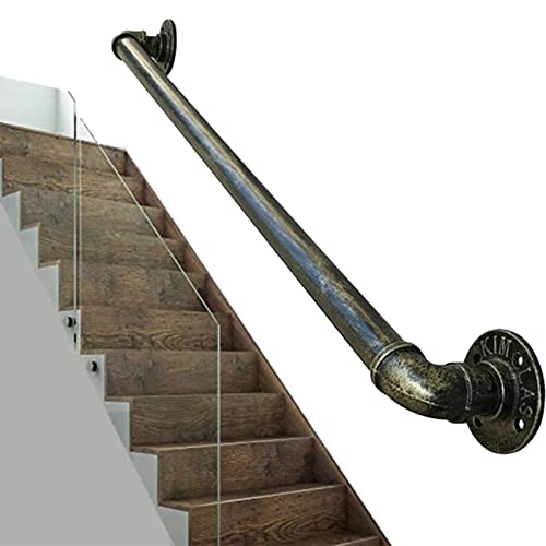 Rambarde d'escalier de 4 m en acier robuste, alliance de design et haute sécurité