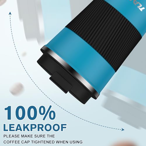 Image of Tlater Travel Mug Blue Black