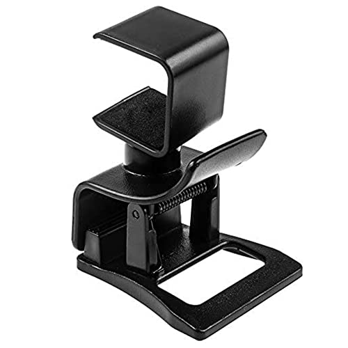 Chenkxin Verstellbare TV-Clip-Halterung für PS4-Eye-Kamerasensor, Schwarz