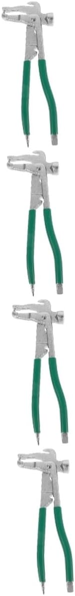 Unomor 4pcs Heavy Duty Tire Weight Hammer Pliers Tool for Easy Tire Weight Removal and Installation Ergonomic Design