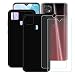 Produktbild DQG Panzerglas + Hülle für ZTE Blade 10 Smart,2 Pack Schwarz Cover TPU Handyhülle Silikon Tasche Case Schutzhülle - 2 Stück Gehärtetes Glas Schutzfolie für (6.49")