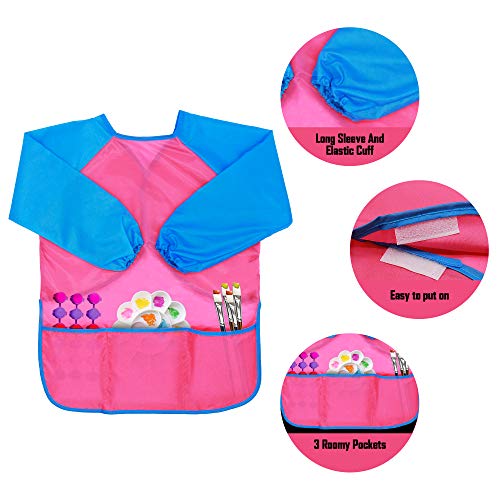 Lamavido Grembiule da Pittura Scuola Grembiulino