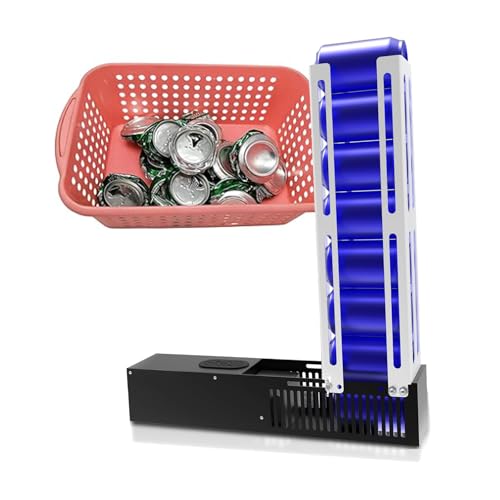 Elektrischer Dosenzerkleinerer FüR 6-16 Oz Dosen, Desktop-Aluminium-Dosenzerkleinerer, Tragbarer Dosenkompressor, Automatische Entladung, Edelstahlkonstruktion Elektrischer Dosenzerkleinerer FüR 6-16 Oz Dosen, Desktop-Aluminium-Dosenzerkleinerer, Tragbarer Dosenkompressor, Automatische Entladung, Edelstahlkonstruktion