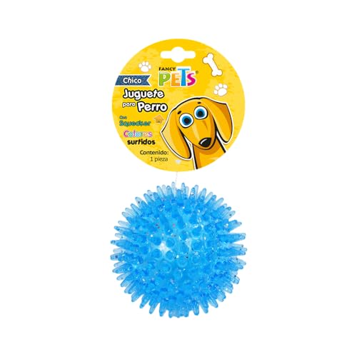 Opiniones y reviews de Glitter de Colores los preferidos por los clientes. 45 Fancy Pets Juguete para Perro Pelota con Squeaker, Glitter y Colores Surtidos CH