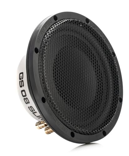Gladen GS08-Slim | 8' Zoll 20cm Subwoofer Bass Chassis flach |