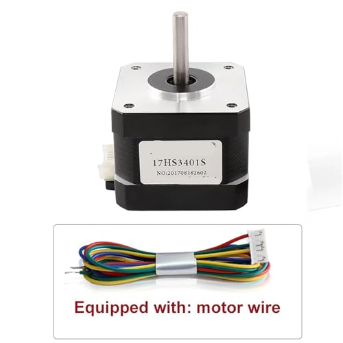 Moteur pas à pas 17HS3401S NEMA 17 1.8° 4 fils 1.3A 12V pour axe motorisé CNC - 6