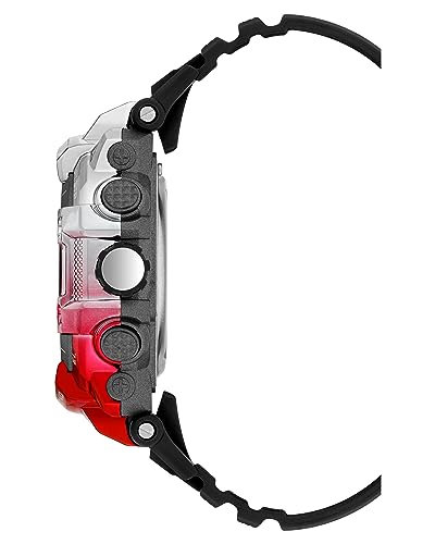 Armitron Sport Men's 20/5062RGB Red Accented Analog-Digital Chronograph Black Resin Strap Watch - Thumbnail 2