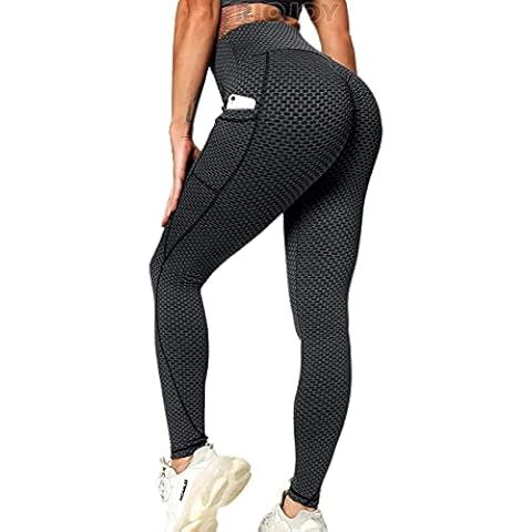 RIOJOY High Waist Scrunch Butt Leggings Cover