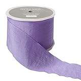 May Arts 1-1/2-Inch Wide Ribbon, Lavender Solid