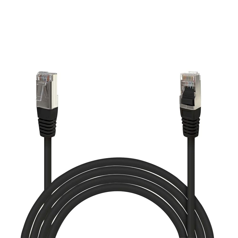 Waytex 33515 Network RJ45 CAT6 Shielded FTP 2 m Black