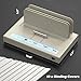 110V Thermal Binding Machine, Thermal Book Binding Kits, Book Binder Machine for A4 /A5 /A6 /A3 Short Edge, with Cooling Groove, 10x Binding Covers, 500 Sheets Capacity