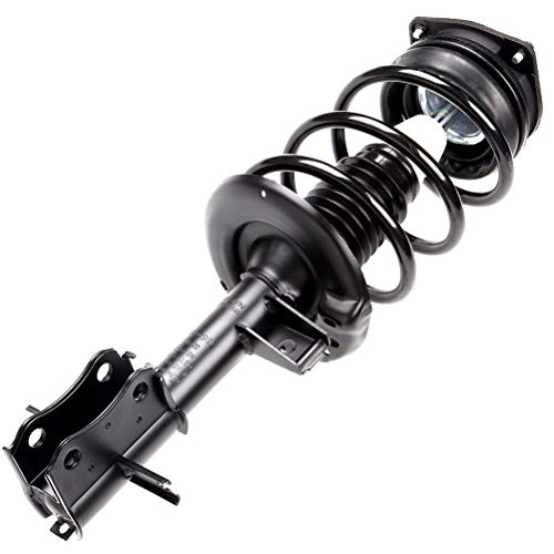 Cciyu Complete Suspension Kit Fits 2007-2012 Sentra Includes Rear Shock Absorber, Front Complete Strut, Stabilizer Bar Link #TOP5