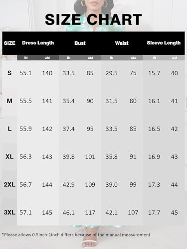 Image of PinkPatty Women's Casual 3 /4 Sleeve Polo V Neck Bodycon Maxi Dress | Semi formal, modest style, long fitted, versatile for church, work, business, office and daily wear