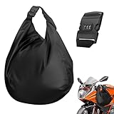 Eirolace Motorrad Helmtasche mit Kombinationsschloss, 30L Große Wasserdicht Fahrradhelm Helmbeutel für Motorradhelm Skihelme Fahrradhelme Reithelme Basketball Fitness, Abschließbar Helmsack