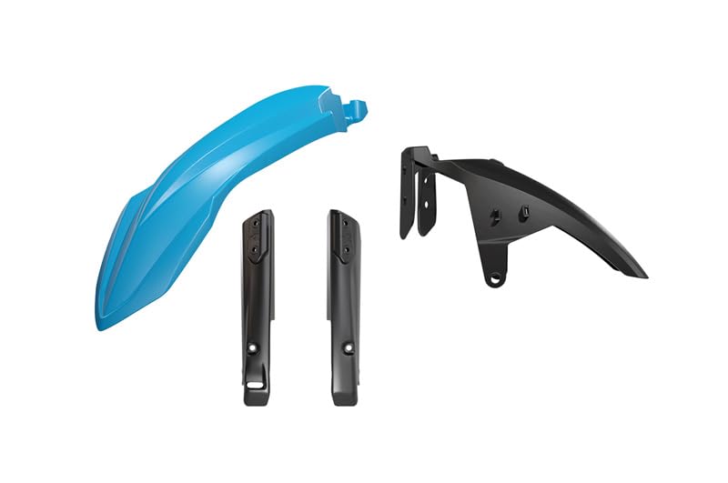Rtech Kit Parafango Alto e Copristeli per Yamaha Tenere T7 700 2019-2025, Azzurro
