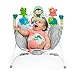 Bright Starts Playful Paradise Comfy Baby Bouncer Seat with Soothing Vibration and Toys, Unisex, 0-6 Months
