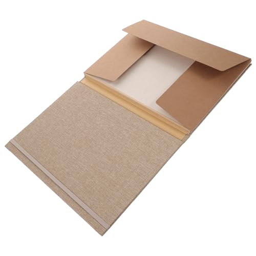 Papier à calligraphie de riz khaki épais de qualité supérieure