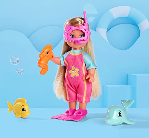 Muñeca Simba Steffi Love Sea Fun en traje de buceo 12 cm miniatura 3