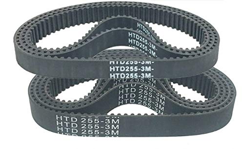 Transmission Belts HTD3M-210/213/216/219/246/249/252/255 Rubber timing belt 1pc - (Width: 8mm; Length: HTD216-3M)