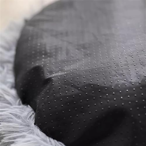 bergxperten Hundebett Fluffy Plus Das Original，Weiches Kuschelbett für Hunde und Katzen Maschinenwaschbar rutschfest Rundes Haustierbett mit Verdickter Füllung für Kleine und Große Haustiere