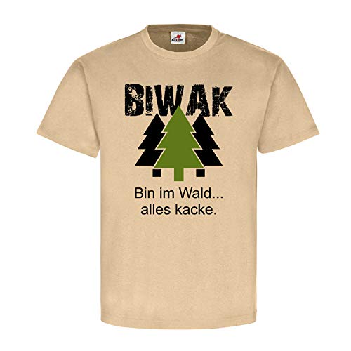 Biwak Bin Wald Alles Kacke Sani-tentes armée allemande beige medium Copytec 25004