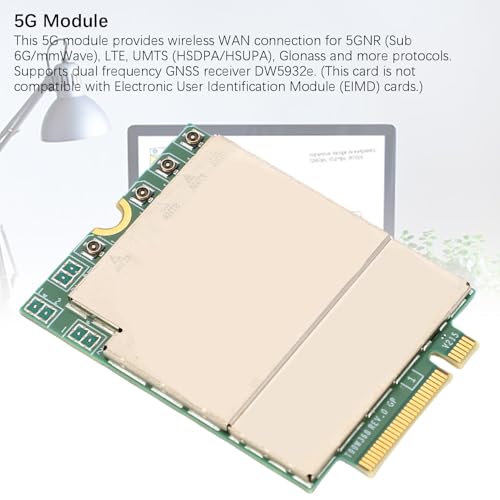 Tarjeta WWAN inalámbrica 5G M.2 PCIe para laptops Dell Latitude (5350, 5450, 5550, 7030), velocidad de descarga 1.6 Gbps, modelo T99W373 miniatura 4
