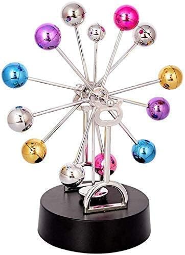 Globe, Explore The World Educational Swivel Globe Swivel Globe Kinetic Orbit Ornament Electronic Perpetual Motion Desk Toy Home Decoration for Desktop Office Home Decoration for School Chil Decor