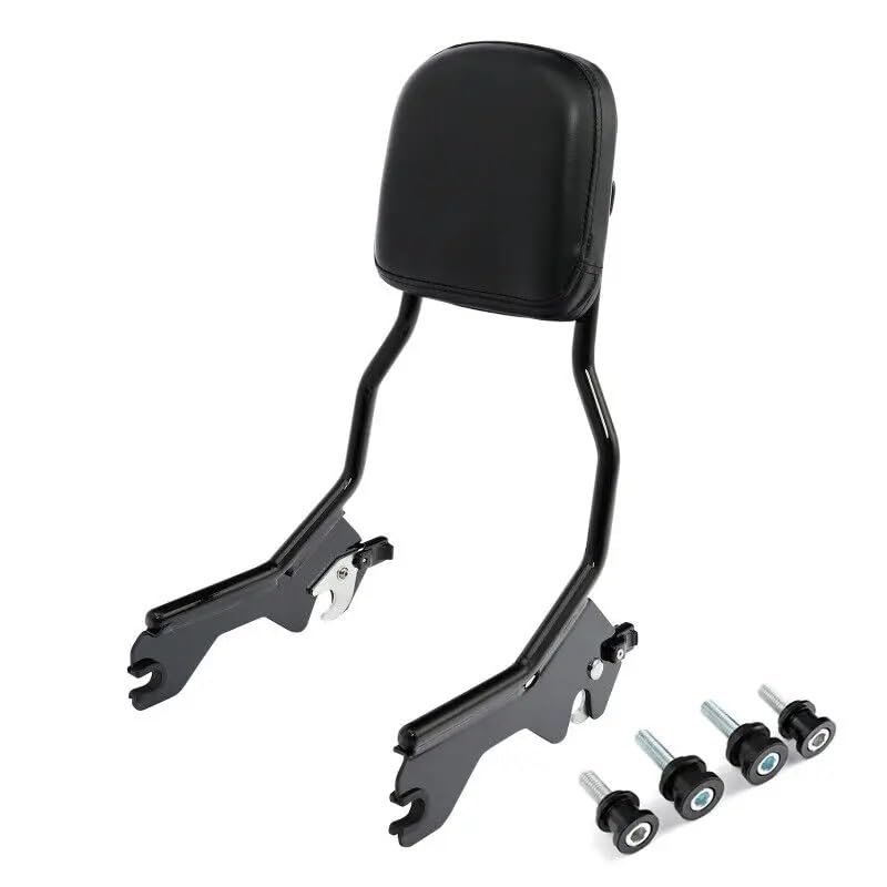 Dossier vertical de moto haut de gamme et coussin en cuir pour Low Rider ST FXLRST