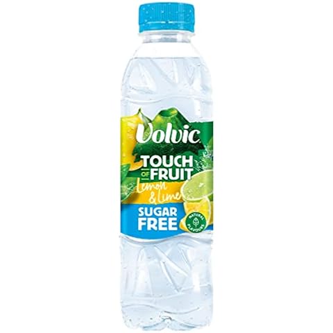 Volvic Touch of Fruit Sugar Free Lemon Flavoured Water, 12x500ml Cover