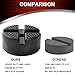 Car Jack Stand Rubber Pad, Universal Heavy Duty Slotted Floor Jack Pad, Pinch Weld Jack Adapter Lift Floor Puck Frame Rail Protection Car Accessories