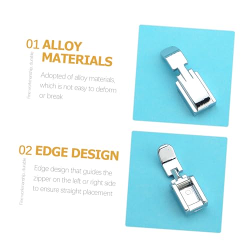 Set de 4 Pies Prensatelas Resistente para Máquina de Coser miniatura 3