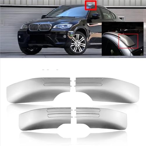 Cache-barres de toit BMW X6 E71 E72 finition haut de gamme ajustement parfait - 6