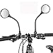 Achort Espejo Retrovisor de Bicicleta, 2 Piezas 360° Adjustable con Espejo Convexo para Bicicleta Manillar, Espejor Rotativo Universal, Ángulo Amplio para Carretera Montaña