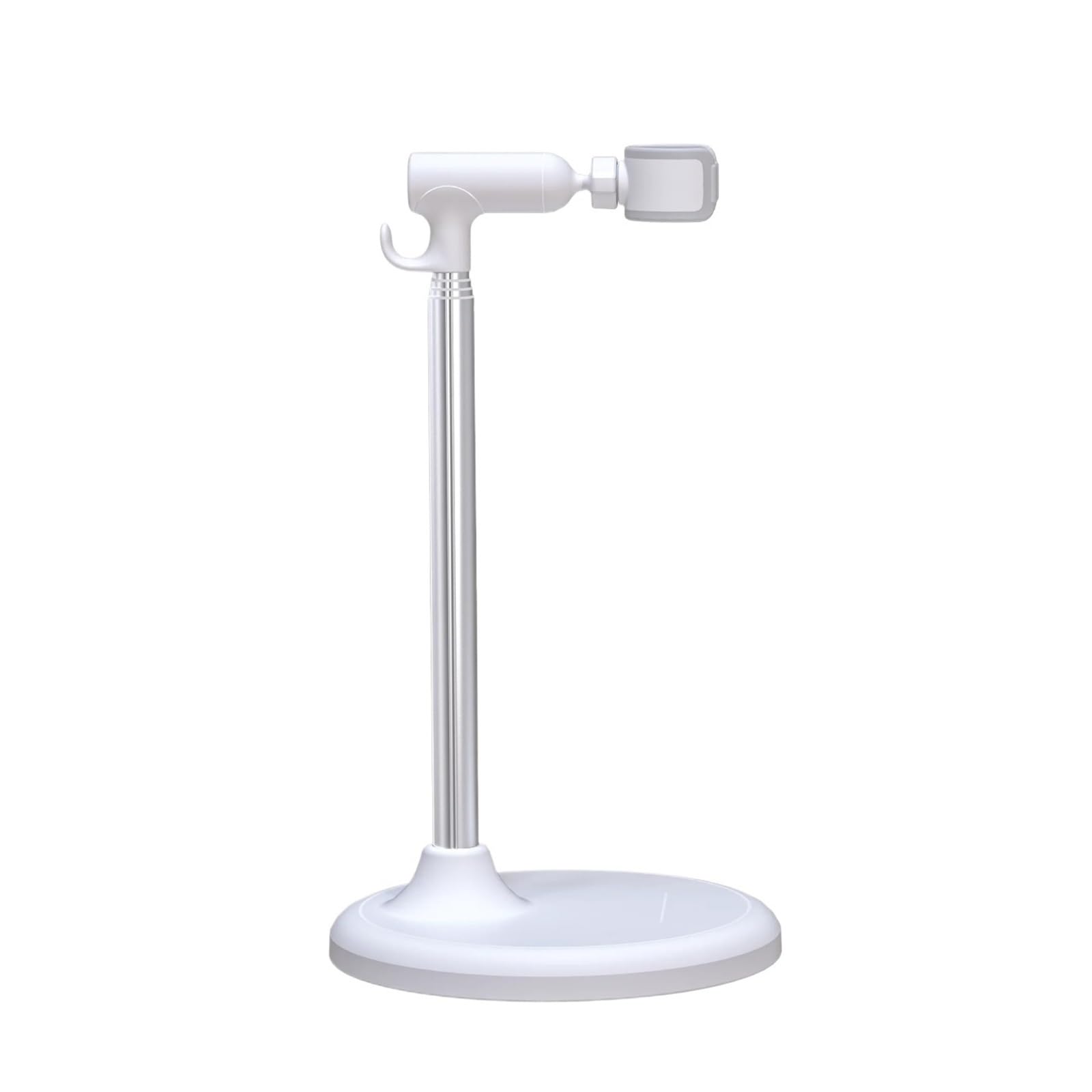 FJSNGPSBQPC Floor-Standing Hair Dryer Stand, For Lazy Person Adjustable Height Non-Slip Base Durable Plastic And Storage For Bathrooms
