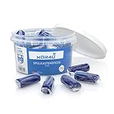 kör4u Sticks für Spülkästen, 1 Dose a 20 Stück, umweltfreundliche Spülkastensticks für strahlende Frische, blaue Reinigungstabs Wasserkastensticks, für Duofresh