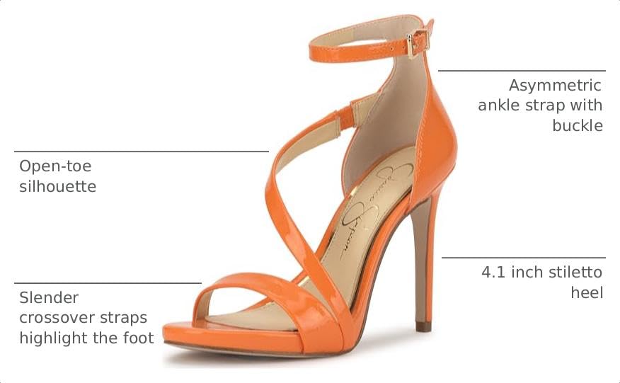 Image of Jessica Simpson Women's Rayli Ankle Strap Heeled Sandal