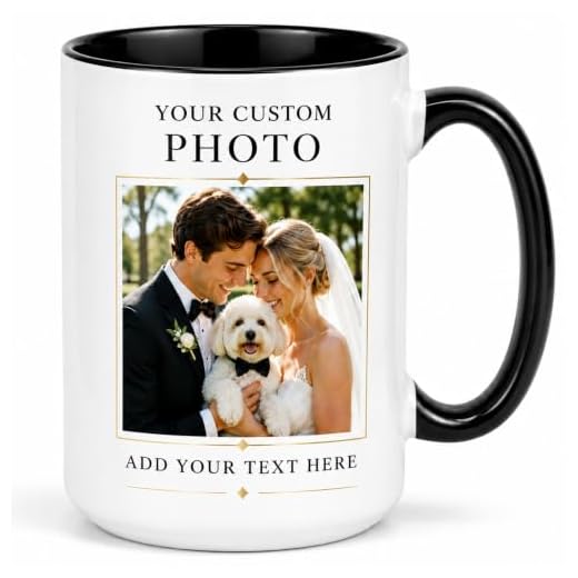 Customized 15oz Ceramic Coffee Mug