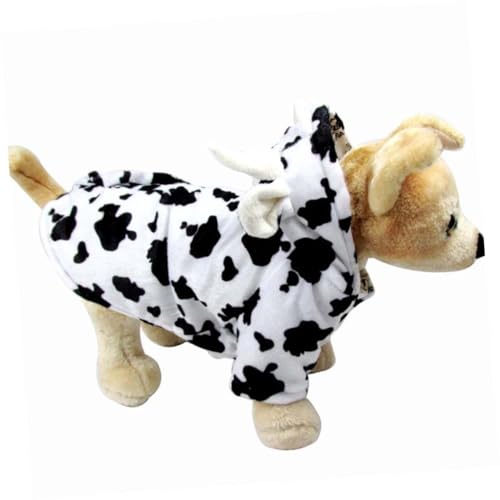 Disfraz para Perros XS con Diseño de Vaca en Algodón Suave miniatura 5